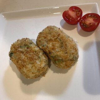 大豆と野菜のヘルシーカニクリームコロッケ